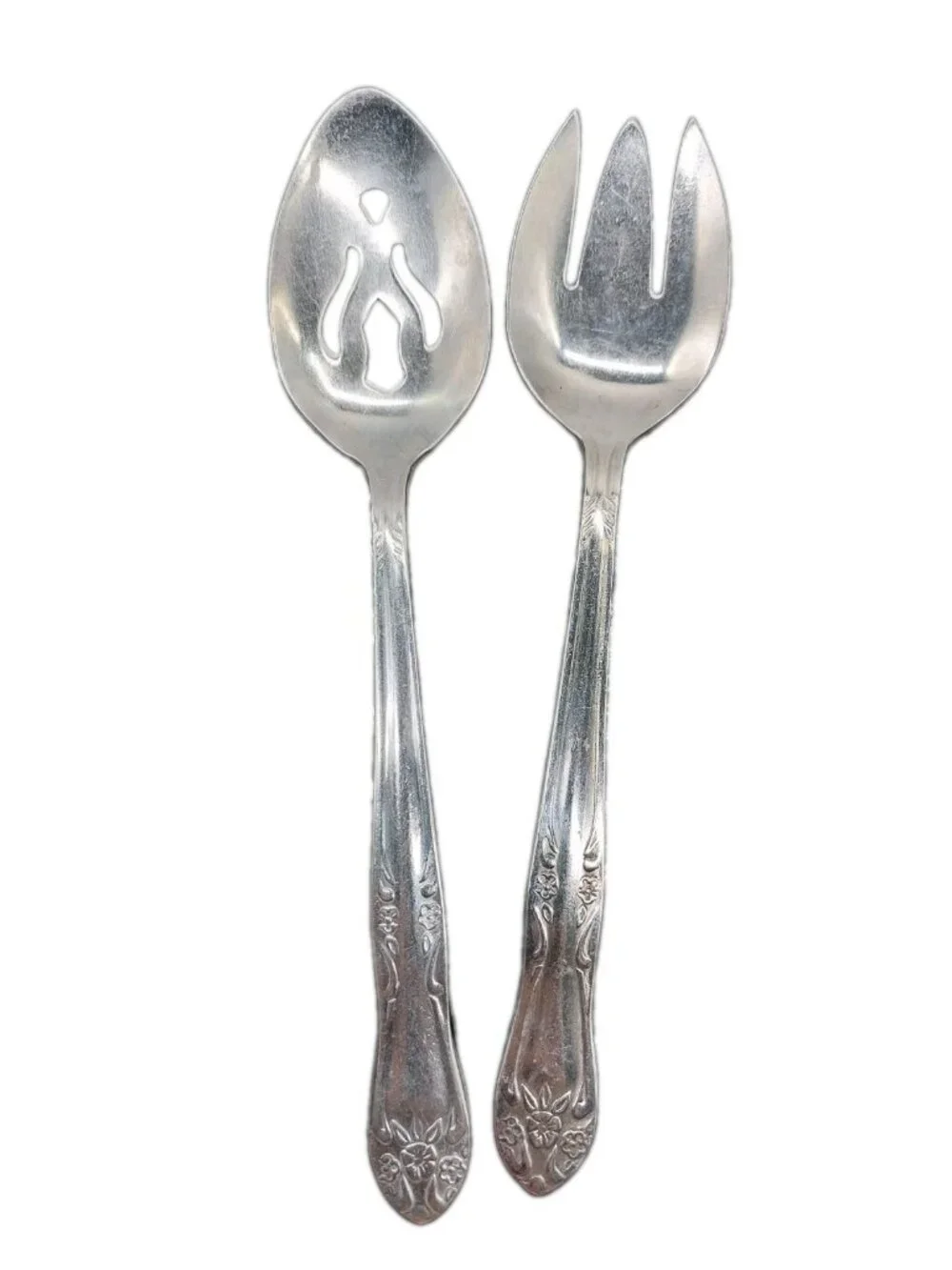 American Stainless Serving Pieces USA Fork & Spoon
